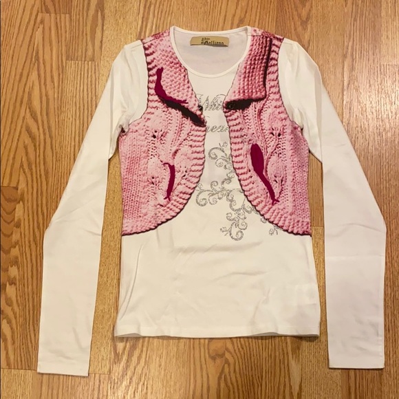John Galliano Other - John Galliano kids shirt (size 14)